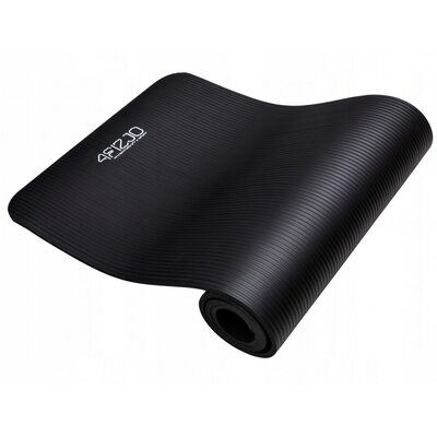 Коврик (мат) для фитнеса 4FIZJO NBR 1.5 см 4FJ0150 Black