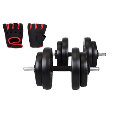 Гантелі композитні Hop-Sport 2 х 15 кг