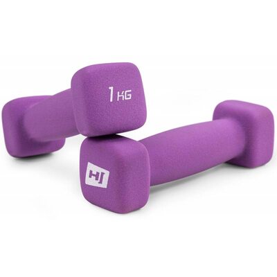 Гантели для фитнеса неопреновые квадратные 2 х 1 кг Hop-Sport HS-V010DS