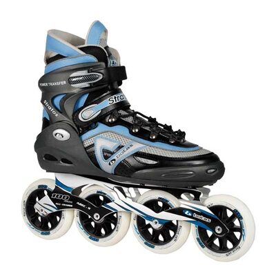 Роликові ковзани Botas STRATOS 100 чорний/сірий/блакитний/42