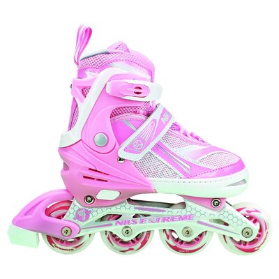 Роликовые коньки Nils Extreme NA1123A Size 31-34 Pink