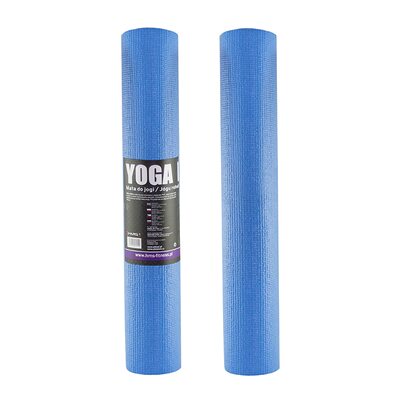 Коврик для йоги HMS YM01 PVC 3 мм Blue